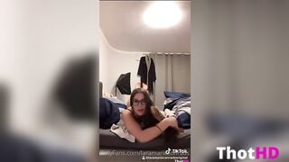 laramarieconrads doggystyle on bed