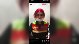 pao_m.04 flashing her tits on Instagram live stream