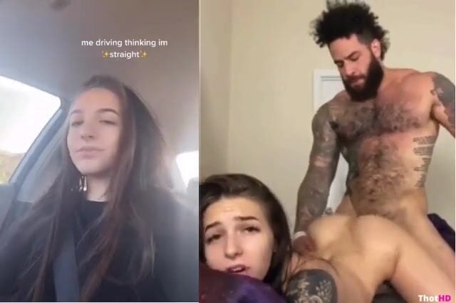 TikTok thot doggy style fucked