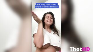 xoxoraelarue bbw hoe flashing jumbo melons