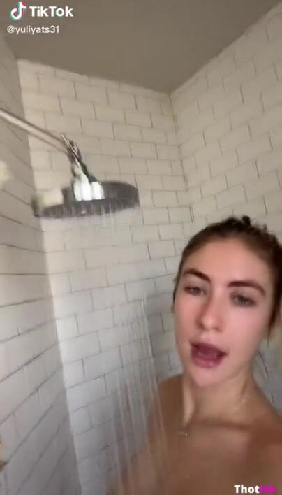 yuliyats31 busty TikTok bitch naked shower