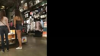 thots in tight jeans and shorts candid