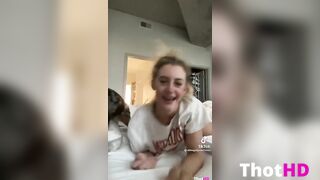 Abbagailpeachesss doggy style thong butt TikTok