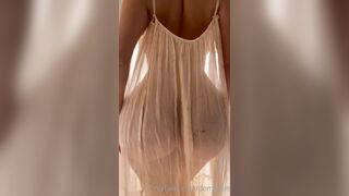 Demi Rose See Through Dress onlyfans