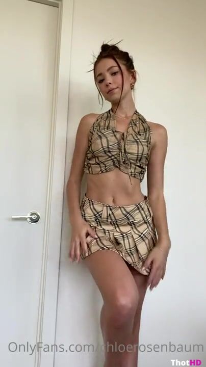 Chloe Rosenbaum Upskirt ONLY FANS