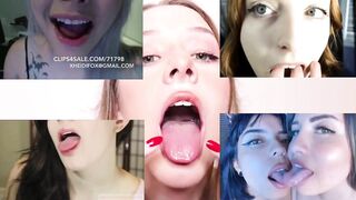ASMR Porn Face Ahegao Drool Tongue Gooning