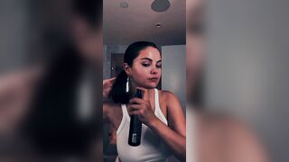 Selena Gomez Big Tits Braless See Thru Video