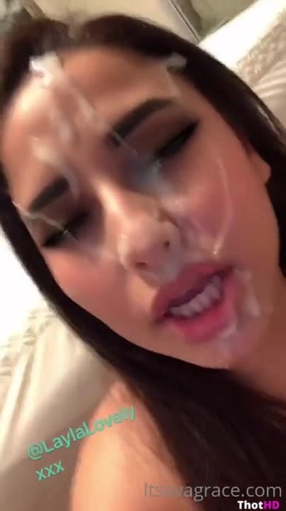 Layla Lovely Jumbo Facial ONLYFANS