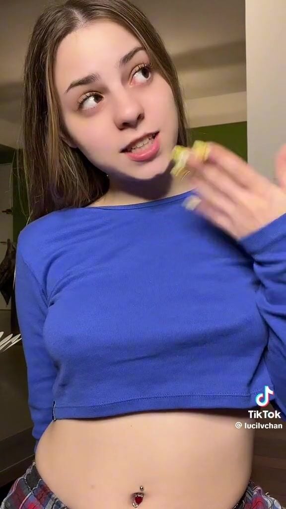 lucilvchan TikTok Braless