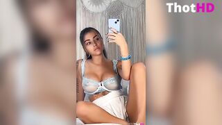 Malu Trevejo See Thru Bra Leak