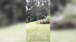 Mikaela Testa Outdoor Bj In rain ONLY FANS