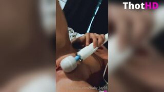Janelle Zielinski ONLY FANS Ass plug & Vib Video HD
