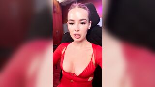Elena Kamperi OF Lingerie Try On Haul And Topless