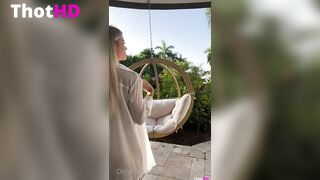 Scarlettkissesxo Outdoor Fucking In Garden OF Video