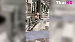 Victoryaxo Fucked In Gym Creampie ONLY FANS Video