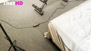 Mariam Hadid Tight Yoga pants Workout & Fuck OF