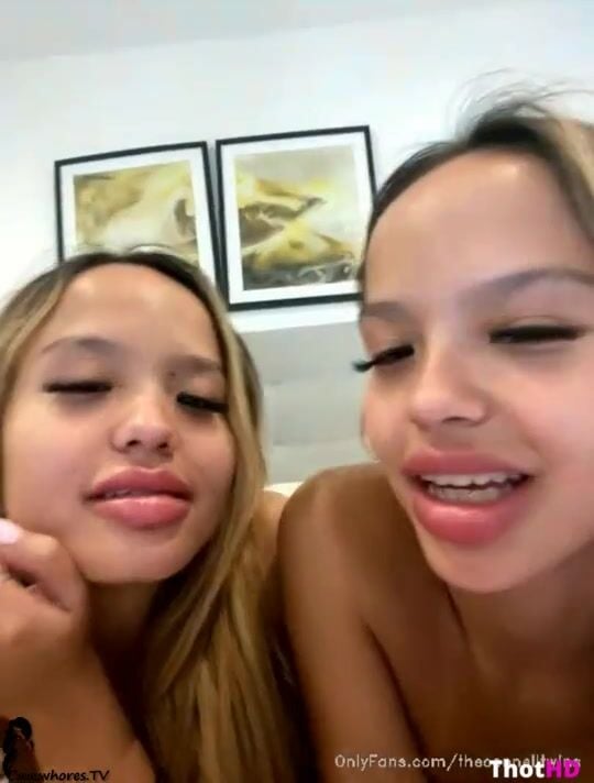TheConnellTwins Nude Kissing Melons Licking Lesbian Sisters ONLYFANS