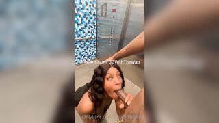 GGWithTheWap only fans Elevator Sex Video