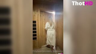 Mercedes Blanche Sauna Sex NSFW ONLY FANS