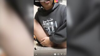Japanese Teens Instagram Live Masturbating