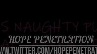 Hope Penetration NAUGHTY PUBLIC MALL ADVENTURE Video
