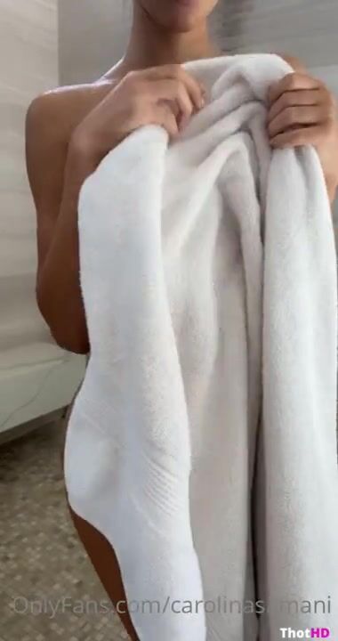 Carolina Samani Showering Video ONLYFANS 2