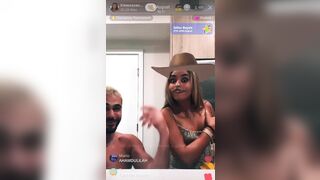 Ximena Saenz Live Stream Flashing Tittie
