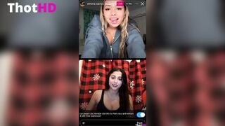 Ximena Saenz with jayymaariee Live Downblouse Tits