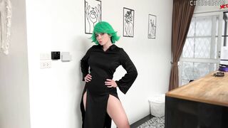 Sweetie Fox Tatsumaki from One Punch Man Deepthroats & Rough Fucks POV