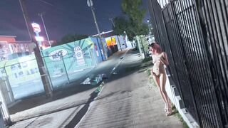 Nicole Niagara Risky EDC Whore Busted by BMX Bikers