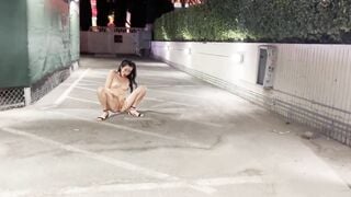 Nicole Niagara Slutty in the Streets Caught, Masturbating, & Showing Off (pt1) + Nude Public Fountain Dare