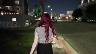 Nicole Niagara Used Bitch in the City Streets Caught Twice