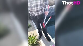 Viking Barbie Blowing The Gardener ONLY FANS