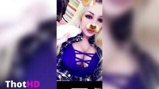 Katja Krasavice Zeigt Ihre Titten