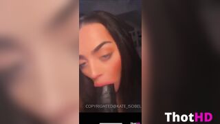 Kate_isobel BIG BLACK COCK Blowjob