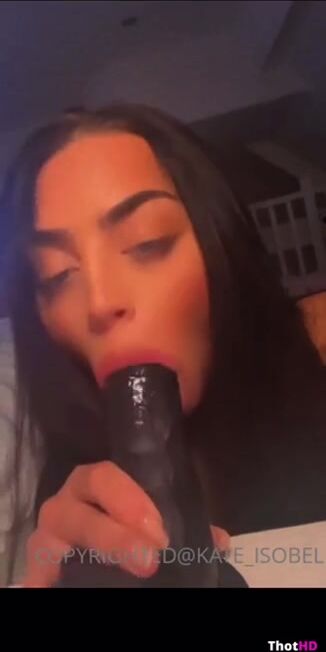 Kate_isobel BIG BLACK COCK Blowjob