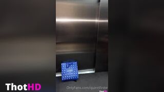 Quinnfinite BGG Public Elevator Fuck