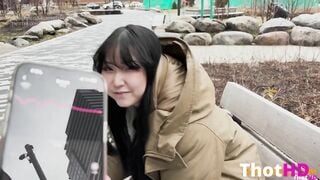 Msbwc only fans Public Vibrator In Pussy