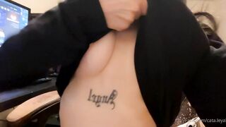 Cata Leyah Flashing Tits OF