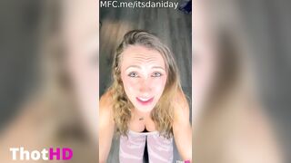 ItsDaniDay Before Work Facial Suck