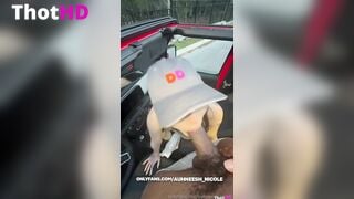 Auhneesh Nicole Dunkin Donuts Sex tape