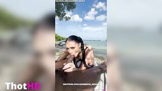 Auhneesh Nicole Paradise Beach Fuck