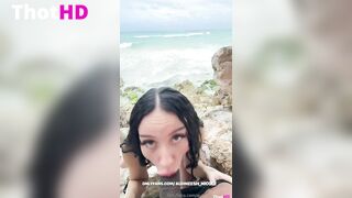 Auhneesh Nicole Public Beach Sex