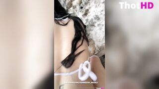 Auhneesh Nicole Public Beach Sex