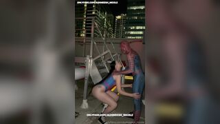 auhneesh_nicole spiderman