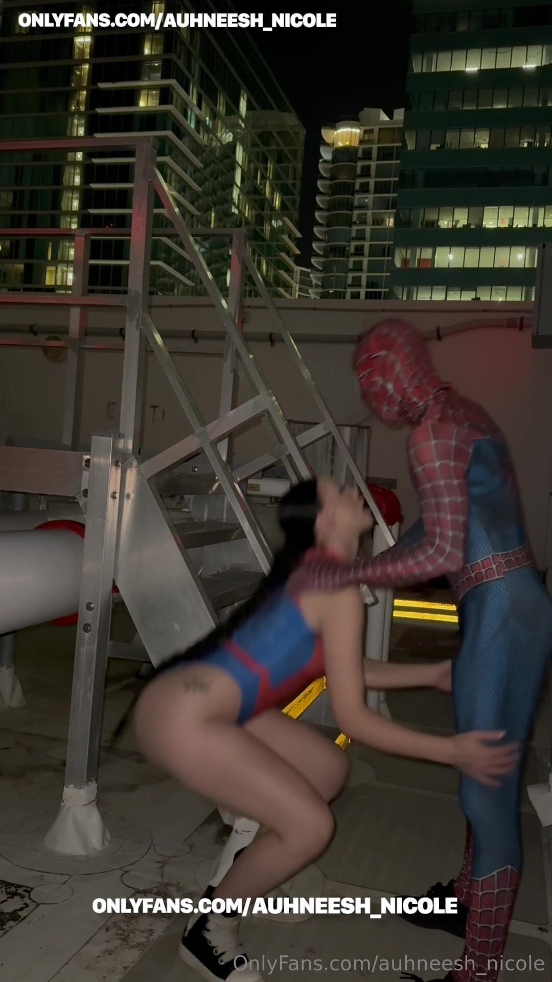 auhneesh_nicole spiderman