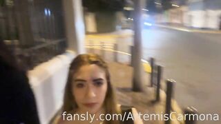 Artemis Carmona My new cumwalk, @XimenaSolano joins me too jaja I am teaching her my ways