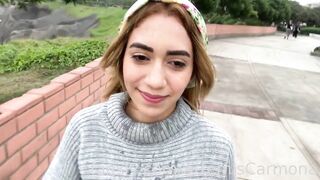 Artemis Carmona My new double load cumwalk out of a motel