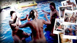 Amirah Adara, Chrissy Fox And Mea Melone Fun By The Pool