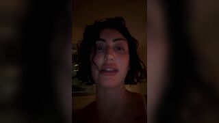 Franncchii Leaks Huge Booty In Bathroom